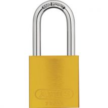 Abus - Lucchetto Di Sicurezza Giallo Ansa Alta Chiave Passepartout