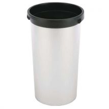 Vileda - Pattumiera Iris Rotonda 50 L Plastica Grigio