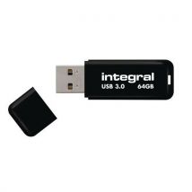 Integral - Chiave Black Usb 3.0 64 Gb Nero