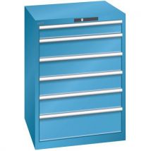 Lista - Armadio Con 10 Cassetti Carico 200 Kg Lxp: 717 X 725 Mm Con