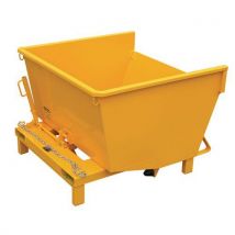 Goubard - Cassonetto U/basso Acciaio Lac 700 Litri-su Base-tipo Ms