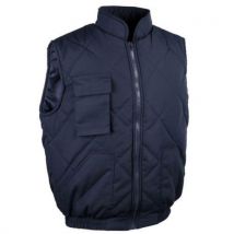 Singer Safety - Gilet Trapuntato Poliestere Colore:blu Colore:blu