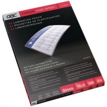 Lotto di 2 - Cartellina Di Plastificazione A4 High Speed 250 Μm - GBC