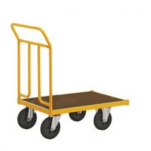Kongamek - Carrello A Piattaforma Giallo _ Km144400b