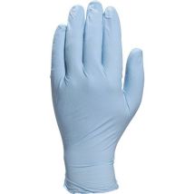 Delta Plus - Scatole Da 100 Guanti Monouso In Nitrile Talcati Blu Tg 7/8