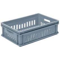 UTZ - Contenitore Rako Grigio Chiaro 30 Litri 600x400x170 Mm Con Pareti