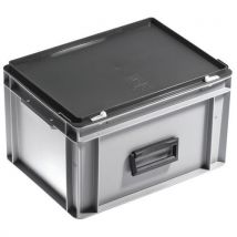 UTZ - Valigetta Contenit Rako 20l Grigio E Coperchio Grigio Scuro