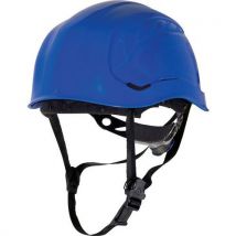 Delta Plus - Casco Da Cantiere - Stile Caschi Alpinismo Blu Tg Regolabile