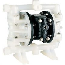 Lutz - Pompa pneumatica a membrana 1/2'' PP/PTFE - Portata 3900 L/h - Ideale per fusti