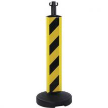 Novap - Paletto Alta Visibilità Nero/giallo 075m