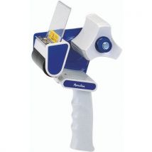 Manutan Expert - Distributore Nastro Adesivo Uso Intensivo - Blu - Acciaio/Plastica - Ergonomico