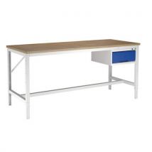 Bott - Banco Bott Verso 1 Cassetto Largh 200 Cm Cass A:175cm