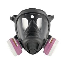 Honeywell - Maschera Respiratoria Panoramica Optifit Twin - Policarbonato - EN 136