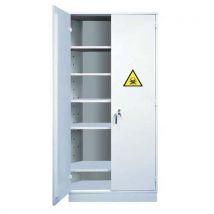 Trionyx - Armadio Per Prodotti Tossici 5 Mensole + Contenitore