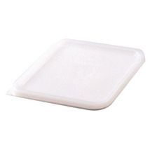 Rubbermaid - Coperchio Contenitore Quadrato 57-76 L Bianco - Polietilene Alimentare NSF HACCP