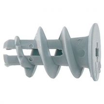 Fischer - Tasselli per Cartongesso GK in Nylon - 100 Pezzi + Attrezzo - Fissaggio Robusto e Sostenibile