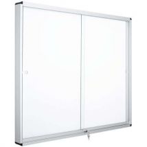 Bacheca Per Interni 2 Porte Manutan 706x967 Cm Bianca - Manutan