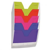 CEP - Espositore A Parete 5 Scomparti 58x35x12.2 Cm