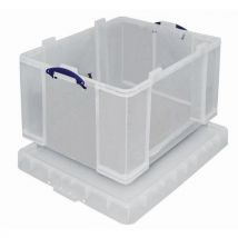 Really Useful Products - Contenitore Portaoggetti In Plastica + Coperchio 3 L Trasparente