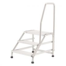 Tubesca-Comabi - Scaletta Fissa Con Ringhiera - 3 Gradini