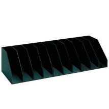 Paperflow - Casellario A 10 Separatori Fissi Da 90 Cm - Nero