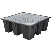 EMP - Vasca Di Ritenzione 4 Fusti Pe Riciclato Griglia G
