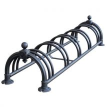 Mottez - Portabiciclette Versailles H 35 Cm - Nero