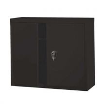 Acial - Armadio Con Porte A Battenti Antracite Larg. 100 X Alt. 100