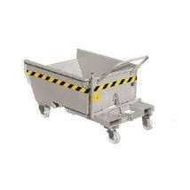Porta Rottami 490l Inox 920x910 Inox - Manutan