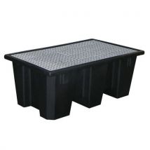 EMP - Vasca Di Ritenzione 2 Fusti Pe Riciclato Griglia G