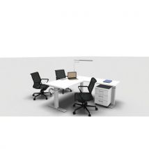 Scrivania Ad L Con Dattilo Sospeso 160x180 - Manutan