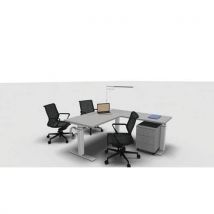 Scrivania Ad L Con Dattilo Sospeso 180x160 - Manutan