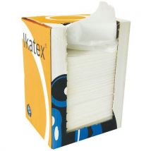 Ikatex - Panno Non Tessuto 1 Velo 35x30 Cm Bianco 150 Strappi