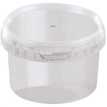 Lotto di 150 Vaso In Plastica Con Coperchio A Tenuta Stagna