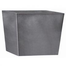 Larbaletier - Fioriera Svasata Design Grigio 400x400x801 X L400 X H801