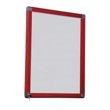Planorga - Bacheca Antares Rossa 9 A4 - Altezza 101 Cm