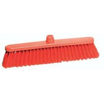 Scopa Standard Con Attacco Dritto. 400x50 Mm; Setole Medie Rosso - Manutan