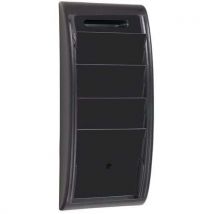 Paperflow - Espositore Da Parete Quick Fit Nero 4 Scomparti A4