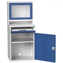 Bott - Armadio Per Computer Bott Altezza 165 Cm Grigio/blu