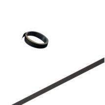 Smit Visual - Nastro Magnetico Per Planning Nero 100 cm x 10 mm - Lean Management