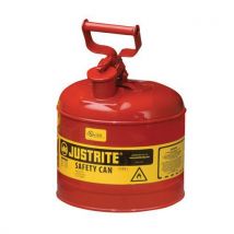 Justrite - Bidone Di Sicurezza Inox H Tot:429 Mm Danger_toxic:ou