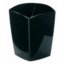 CEP - Portapenne Nero Green Spirit - 2 Scomparti - 95mm Altezza - 94% Riciclato - Eco-sensibile