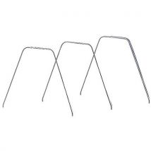 Lotto di 5 Separatore Verticale In Filo D'acciaio Prof:388 H:250 - Manorga