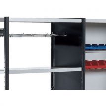 Manorga - Binario Di Presentazione Multi-fix Acciaio Grigio