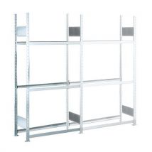 Schulte Lagertechnik - Kit Elemento Successivo Per Pneumatici Rota-store 2000x1000x400 Mm - 3 Liv.