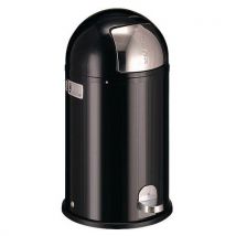 Wesco - Pattumiera Kick 40 L Nera 755 X Diam. 39