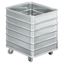 Gmohling - Carrello Con Sponde In Alluminio H Tot:835
