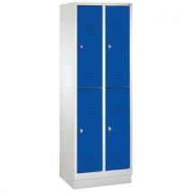 CP - Armadietto A 2 Livelli H1800xl610xp500 Blu Genziana