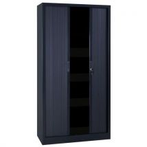 Armadio A Serrande Smontato - H 1.980 X L 1.000 Antracite - Manutan