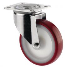 Tente - Ruota Girevole Con Base H :128 Cerchiatura